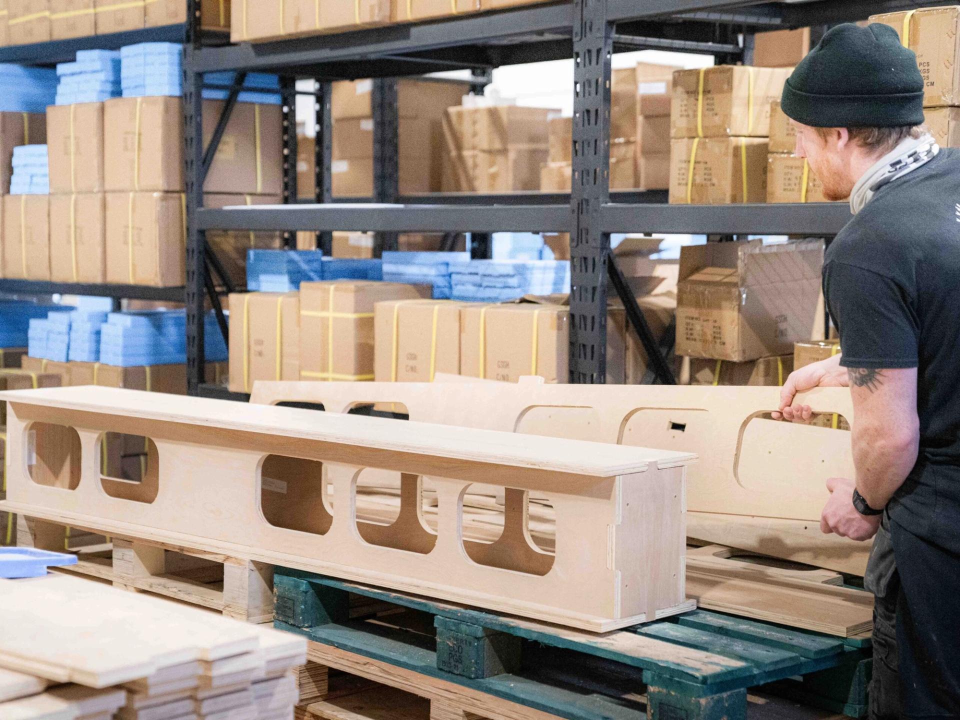 U-Build at a factory