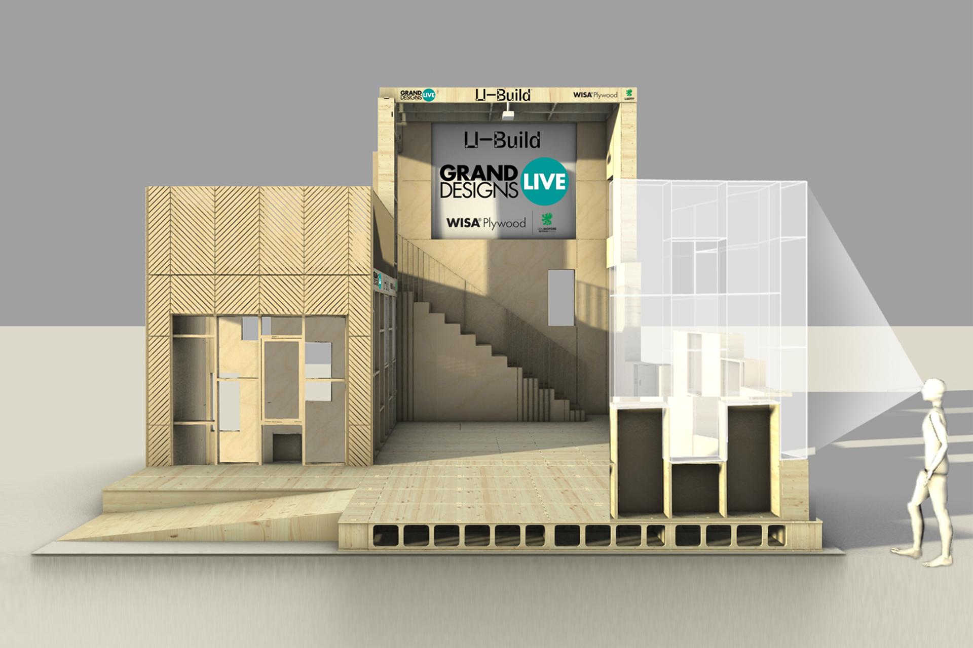 Live-Build ‘Box House’ at Grand Designs Live