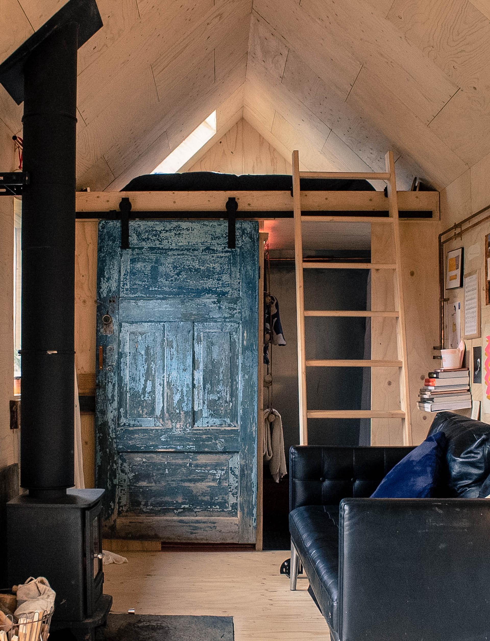 Photograph of a U-Build Tiny House interior