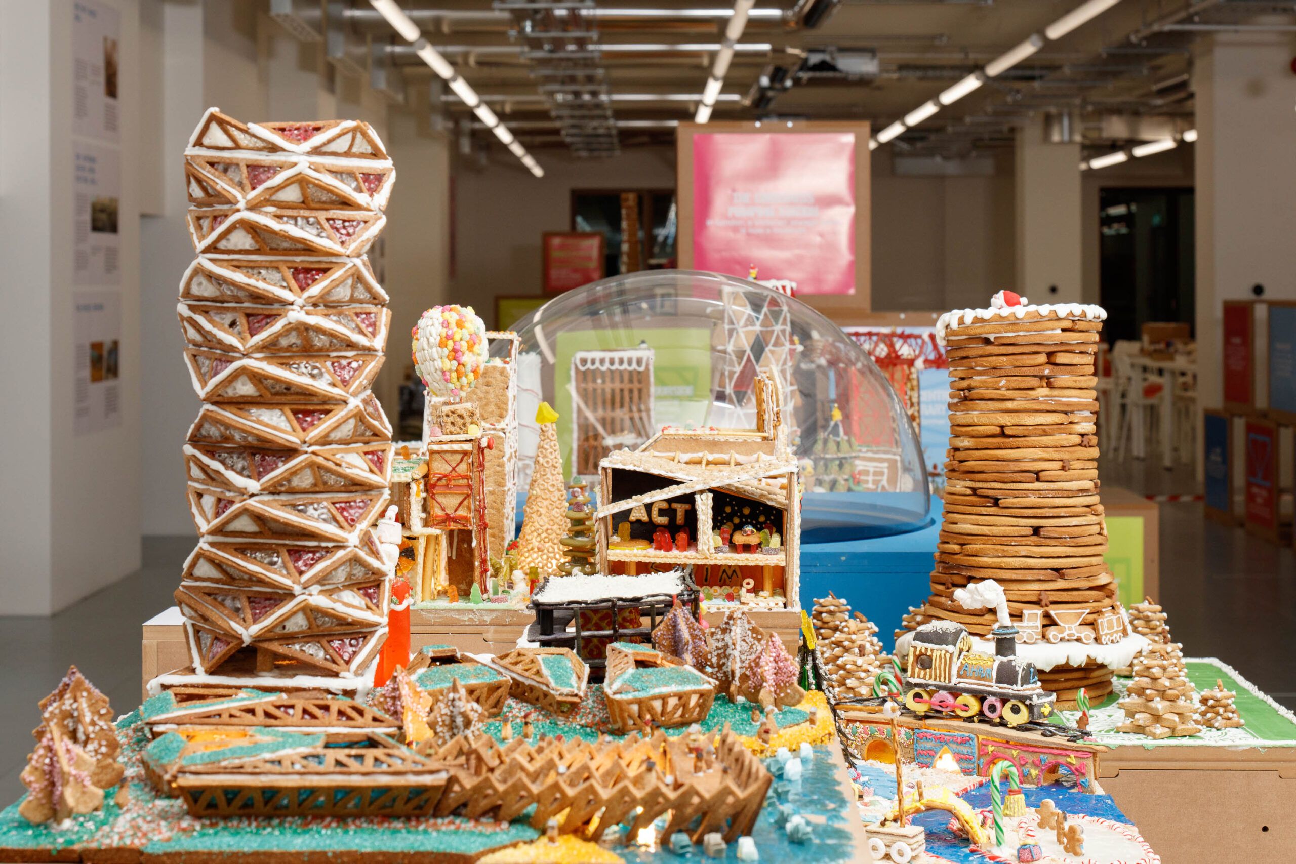 Gingerbread City Build