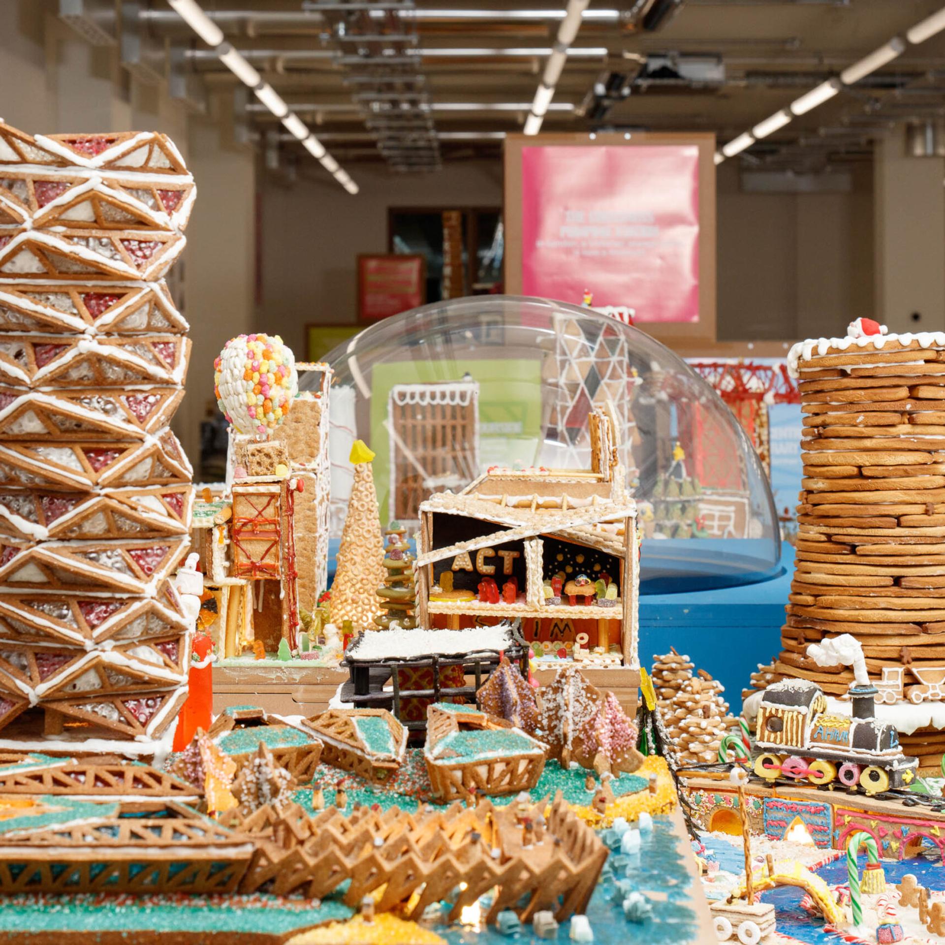 Gingerbread City Build