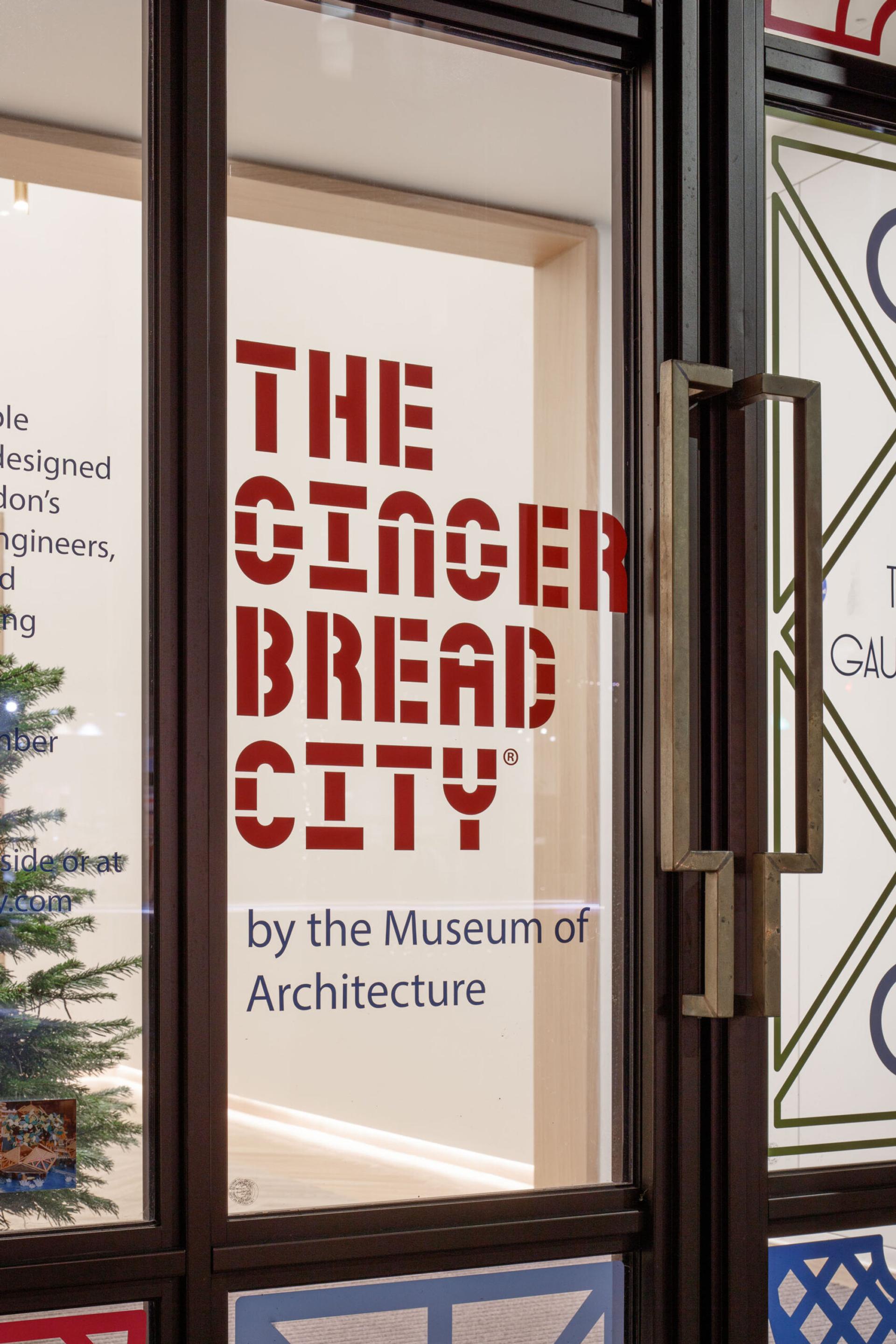 Photograph of Gingerbread City 2024 on U-Build modular plinth boxes