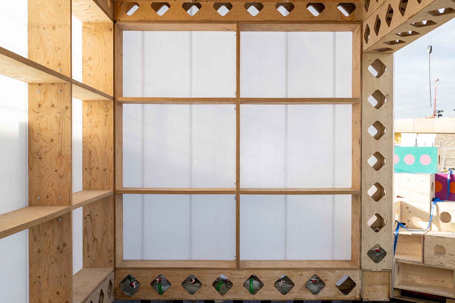 U-Build Box Library, 2026. Photo credit Peter O'Leary.