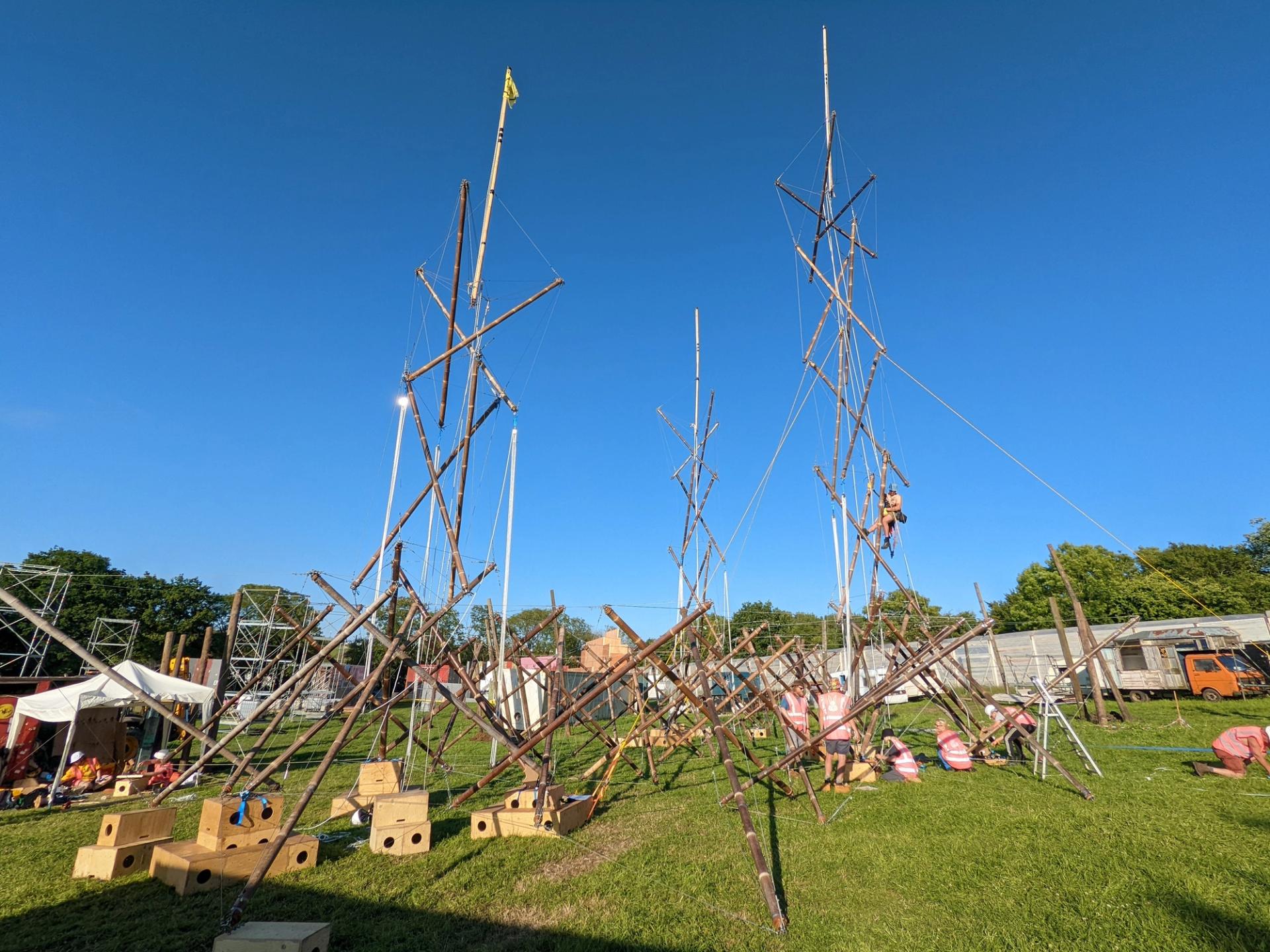 Peaceful Structures for Protest Exhibition photograph by Tom Ravenscroft