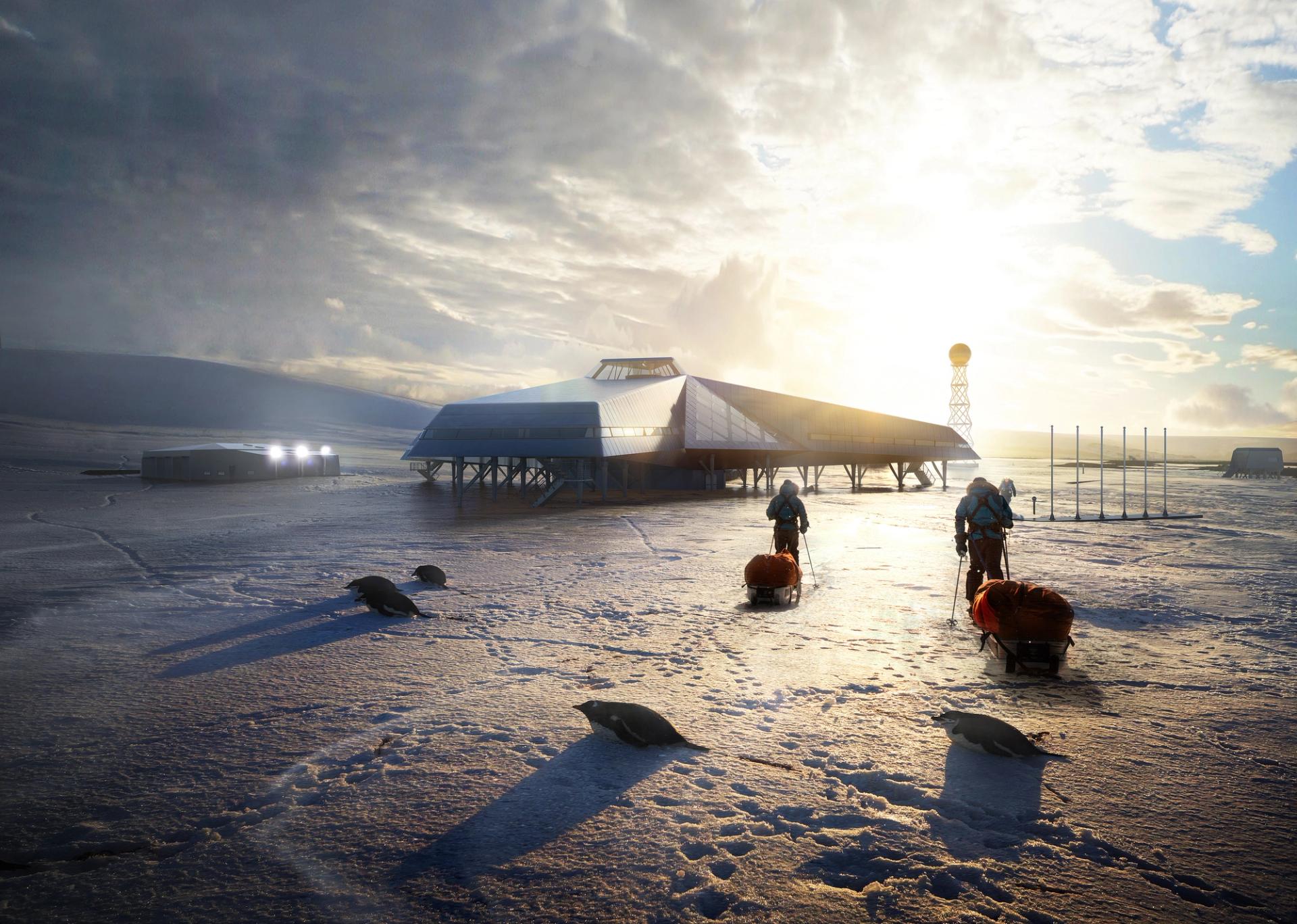 Antarctic-The Jang Bogo Station