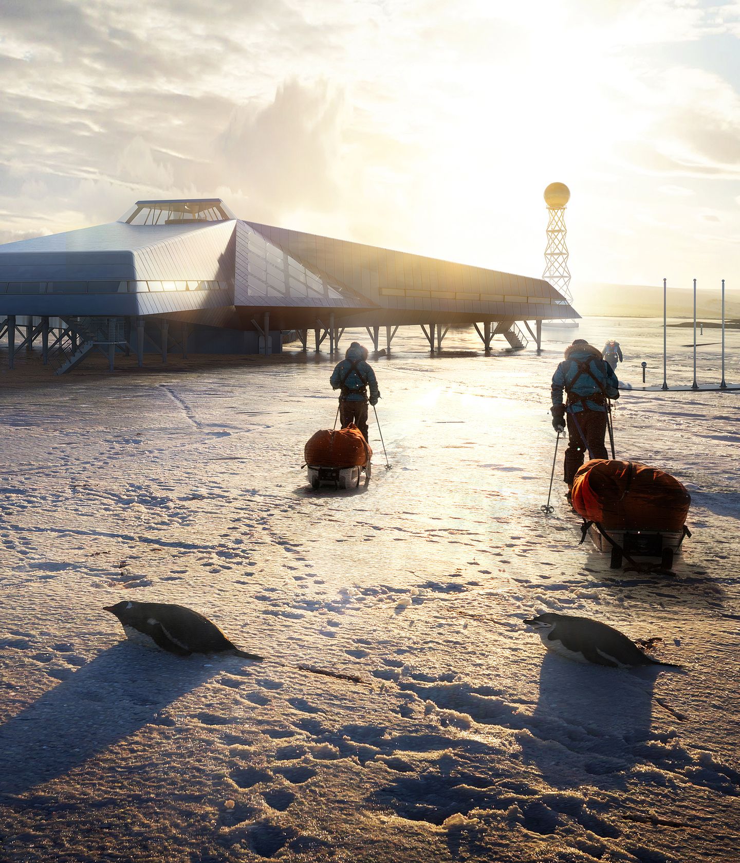 Antarctic-The Jang Bogo Station