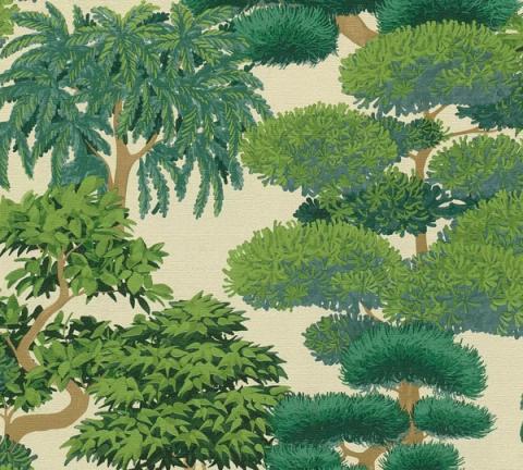 Green Grove wallpaper