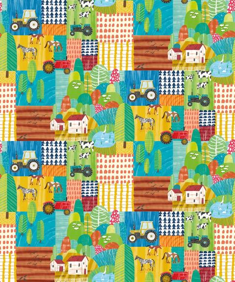 Down on the Farm Teal Twist