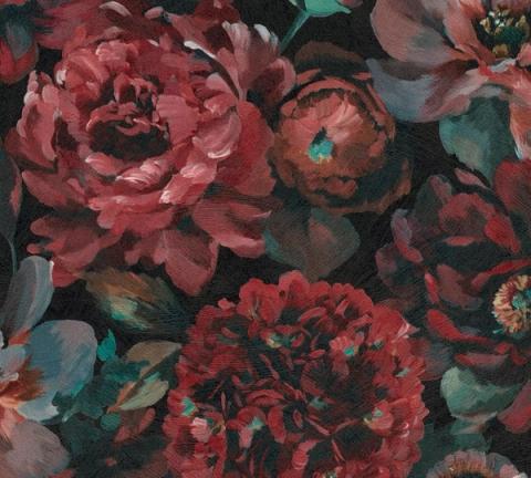 Black Peony wallpaper