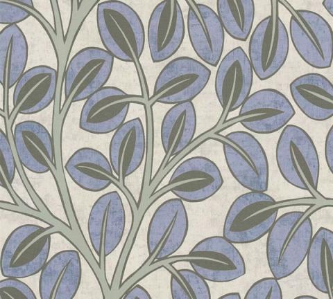 Cornflower Vine wallpaper