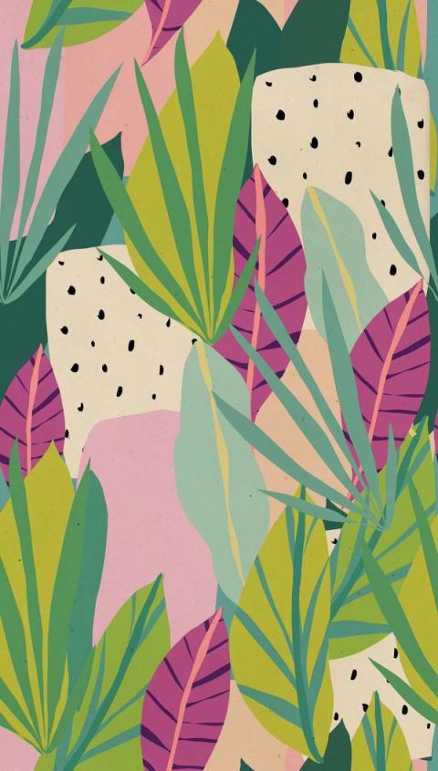 Jungle Cutout Panel wall panel