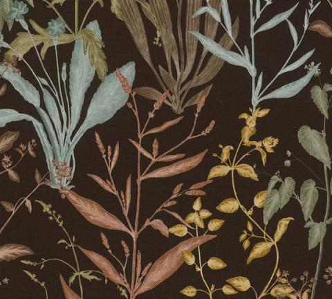 Midnight Herbarium wallpaper