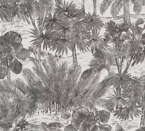 Chalk Palm Grove wallpaper