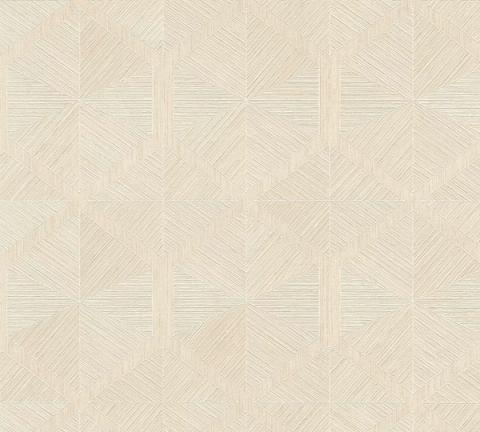 Cream Marquetry wallpaper