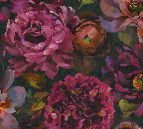 Green Peony wallpaper