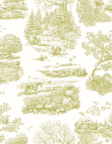 Eve Toile Olive