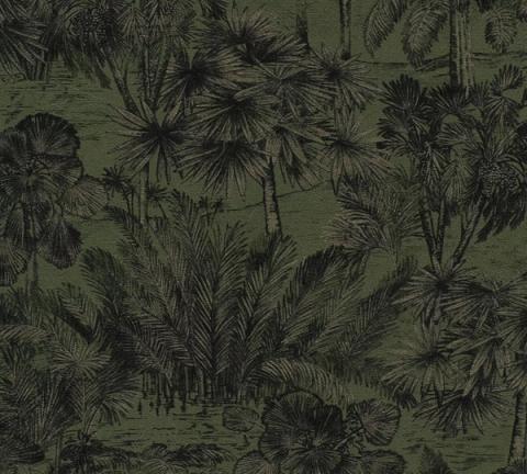 Forest Palm Grove wallpaper