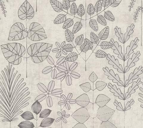 Chalk Herbarium wallpaper