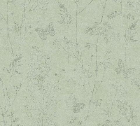Sage Papillon wallpaper