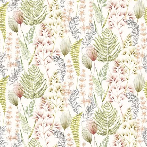 Summer Ferns Terracotta