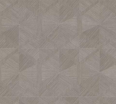 Taupe Marquetry wallpaper