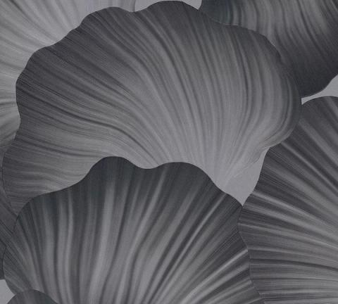 Grey Leaves II wallpaper