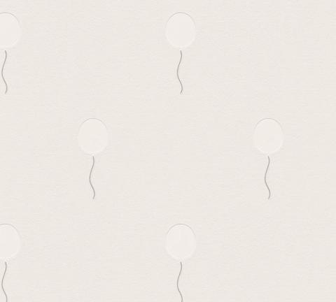 Greige Balloon wallpaper