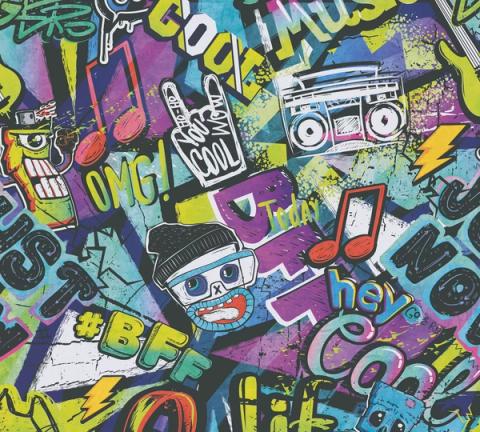 Graffiti wallpaper