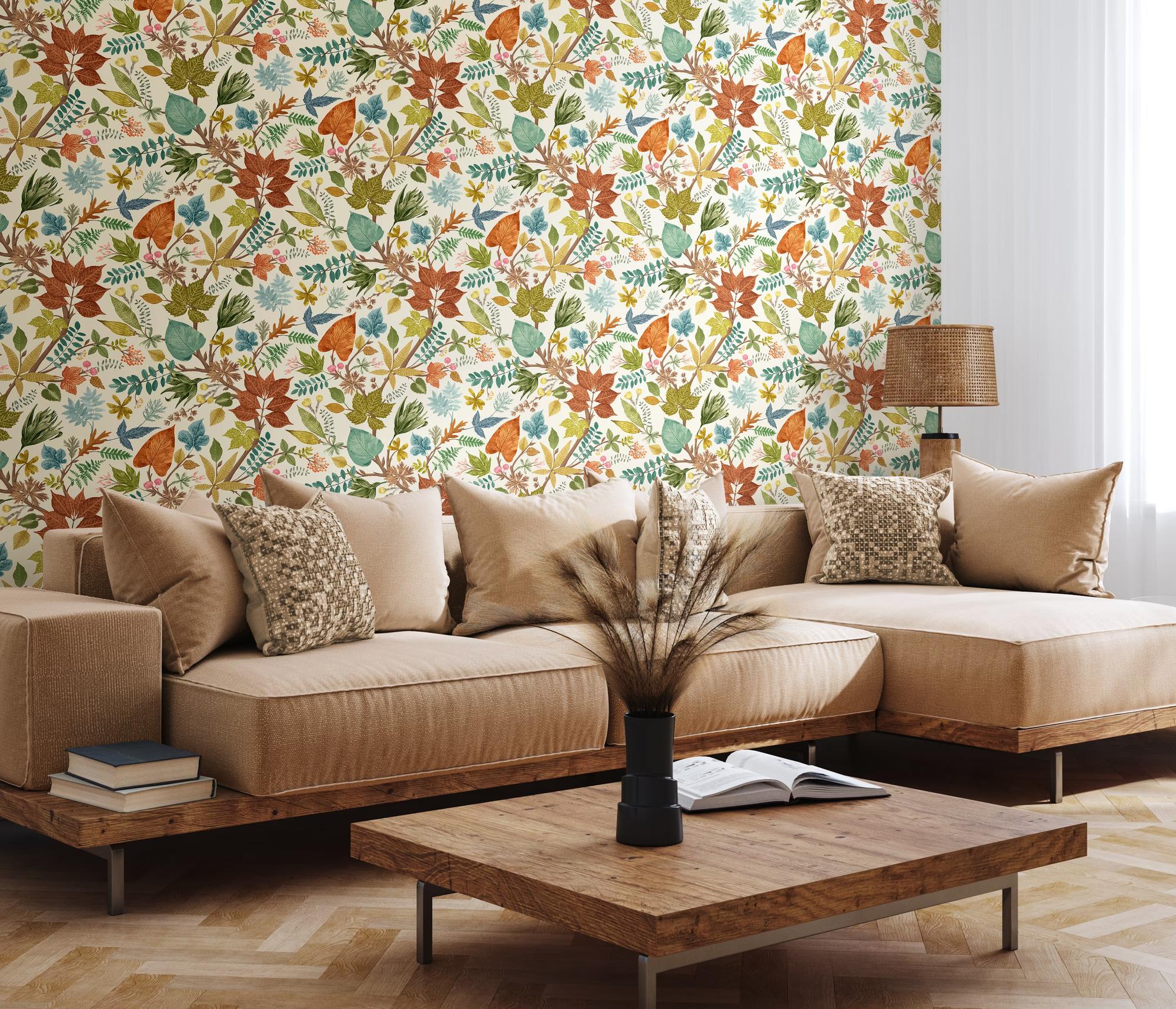 OHPOPSI Riches of Nature Wallpaper Whiterose Design