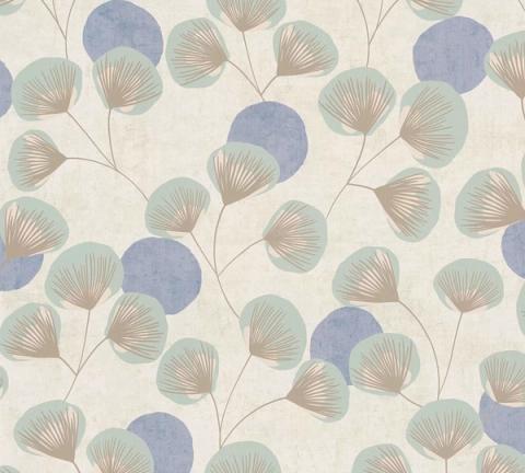 Seaglass Fan Bloom wallpaper