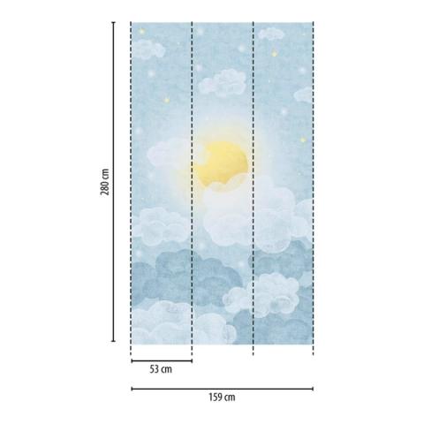 Sunlit Sky Panel wall panel