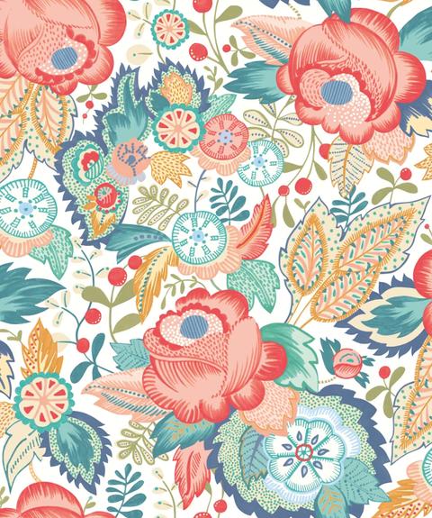 Emily Rose Petrol & Coral