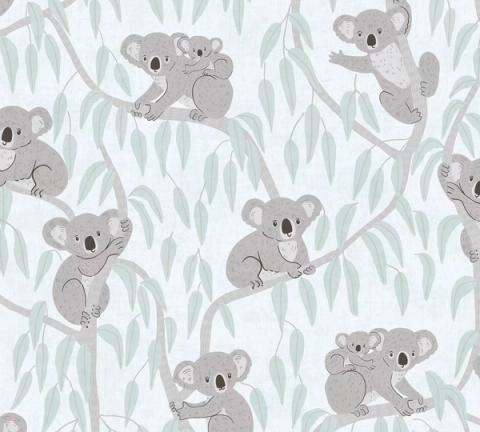 Mint Koala wallpaper