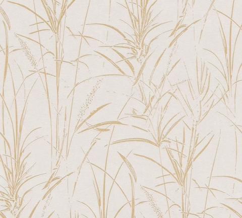 Gold Reed wallpaper