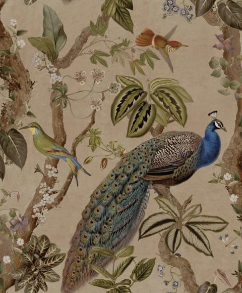 Cassia Taupe wallpaper