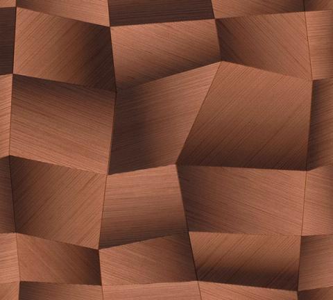 Copper Facet wallpaper
