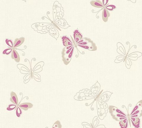 Pink Butterfly wallpaper