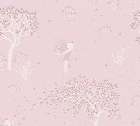 Rose Fairy Wood wallpaper