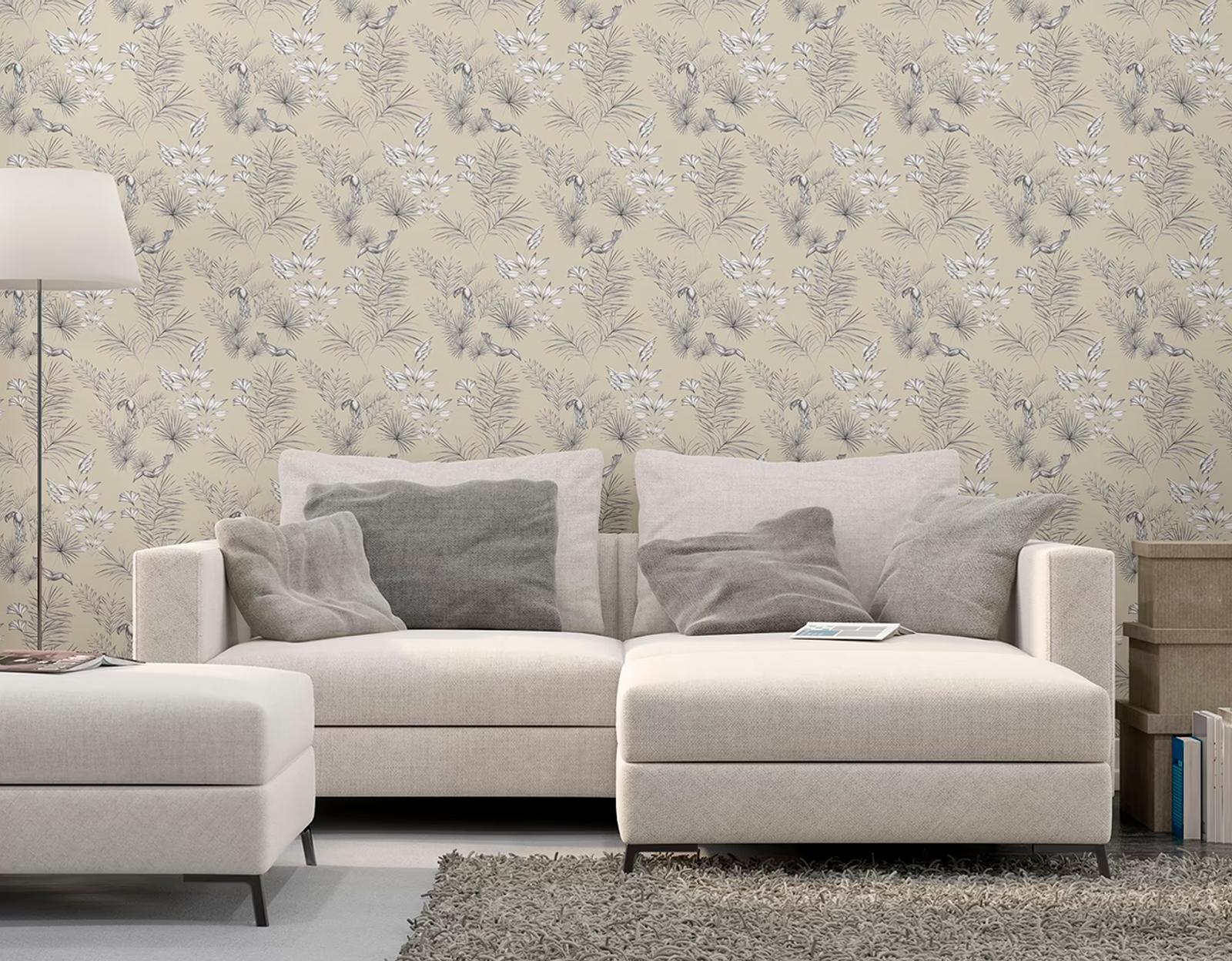 Wild — WLD53112W Toucan Toile Linen Lifestyle