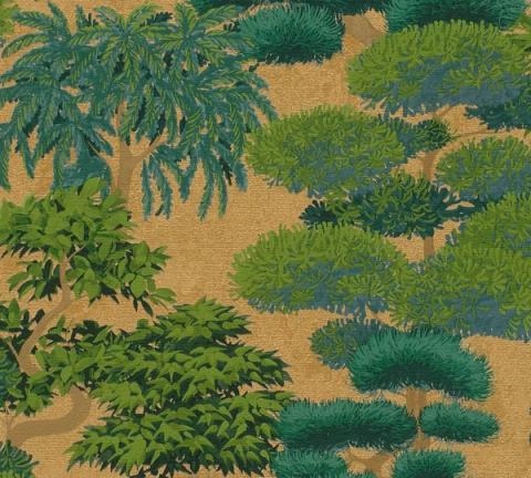 Gold Grove wallpaper