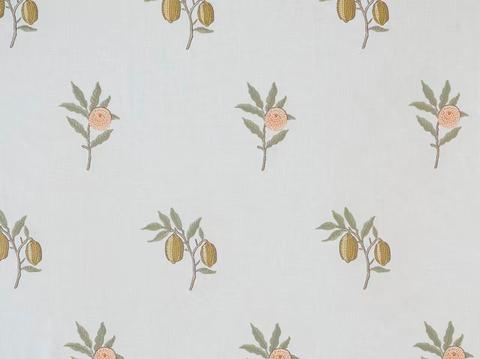 Fruit Embroidery Sage