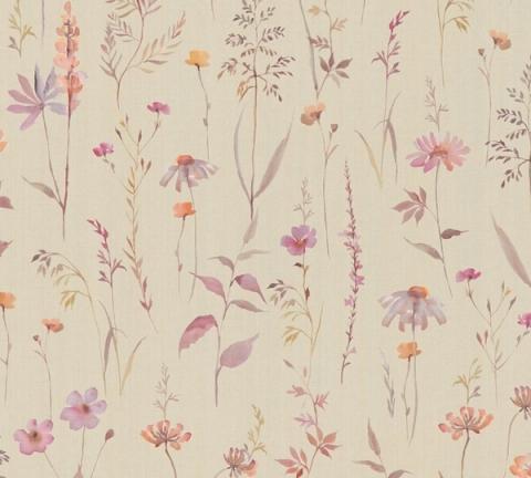 Beige Bloom wallpaper