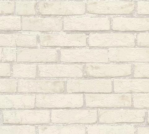 Cream Brick wallpaper
