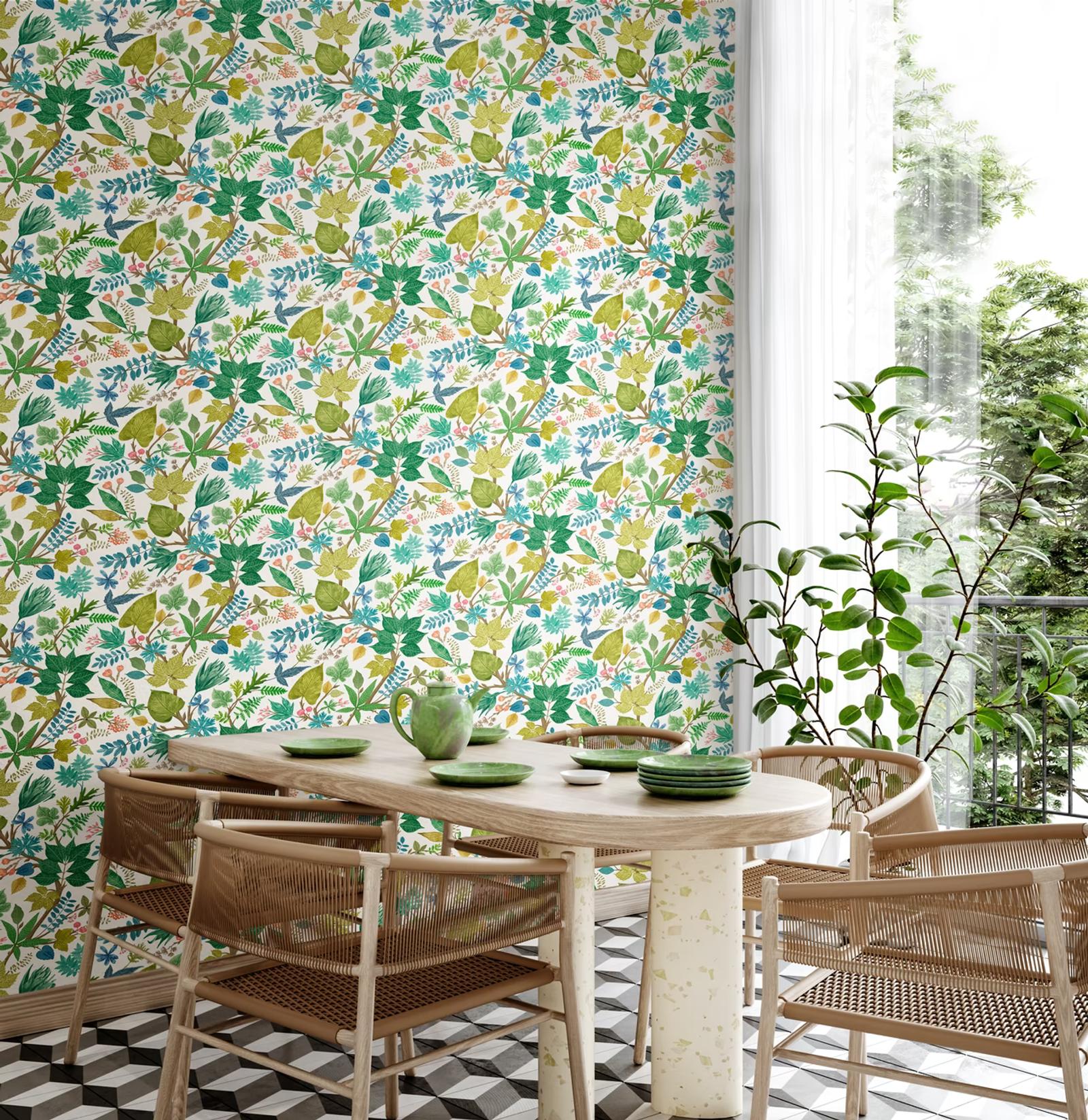 Riches of Nature — RichesofNature RON50116W Lush Leaves Fresh Fern LIFESTYLE HR