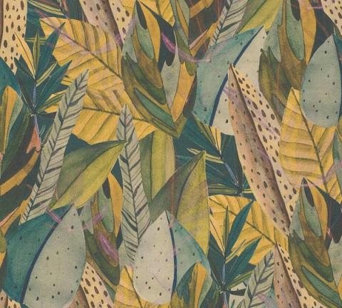 Ochre Plumes wallpaper