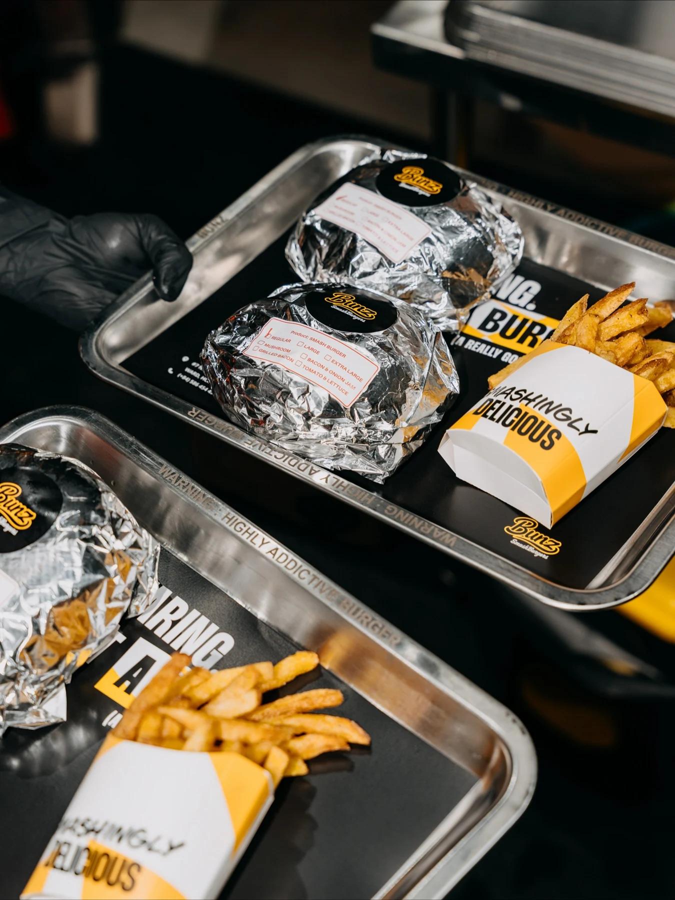 Bunz Smash Burgers — original food photography