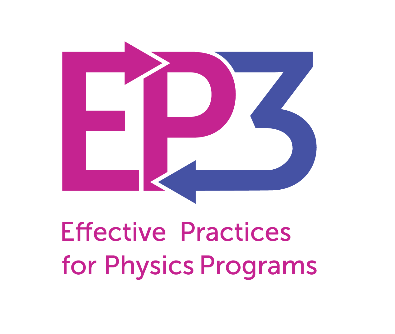 EP3 logo, with text below logo