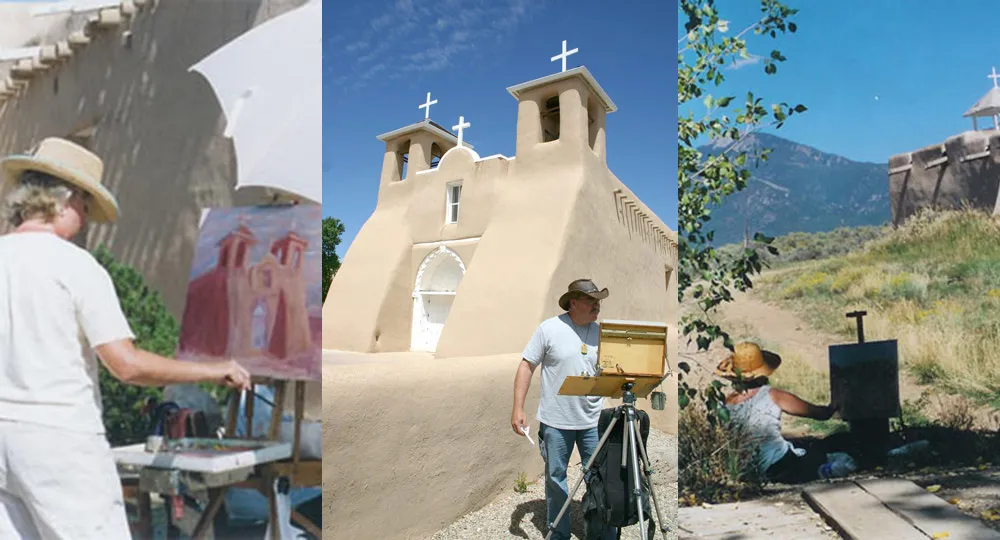Painting the Missions of New Mexico