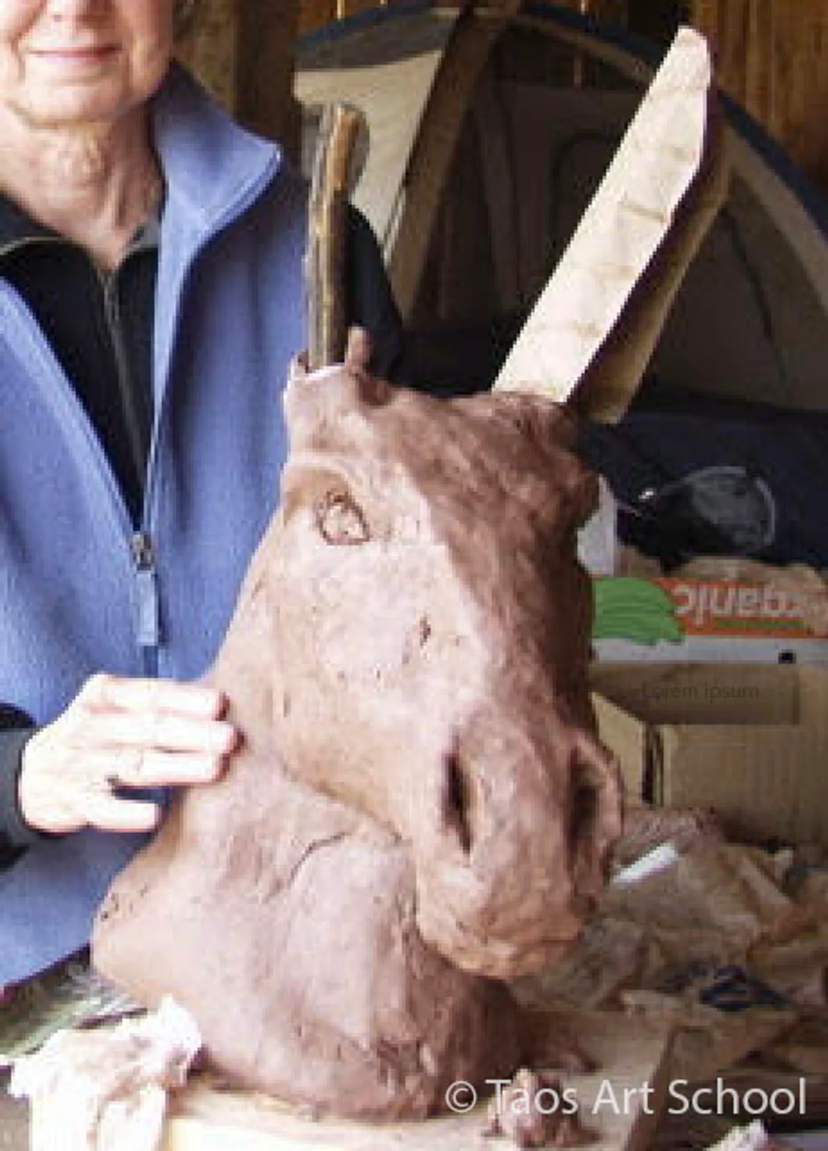 Suplture in progress