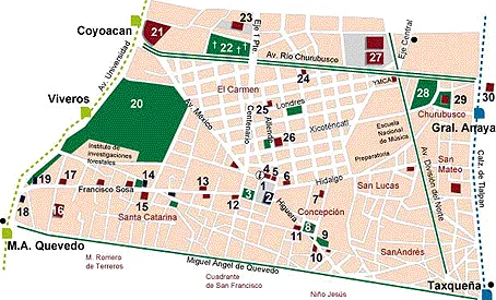 Coyoacan & Mexico City